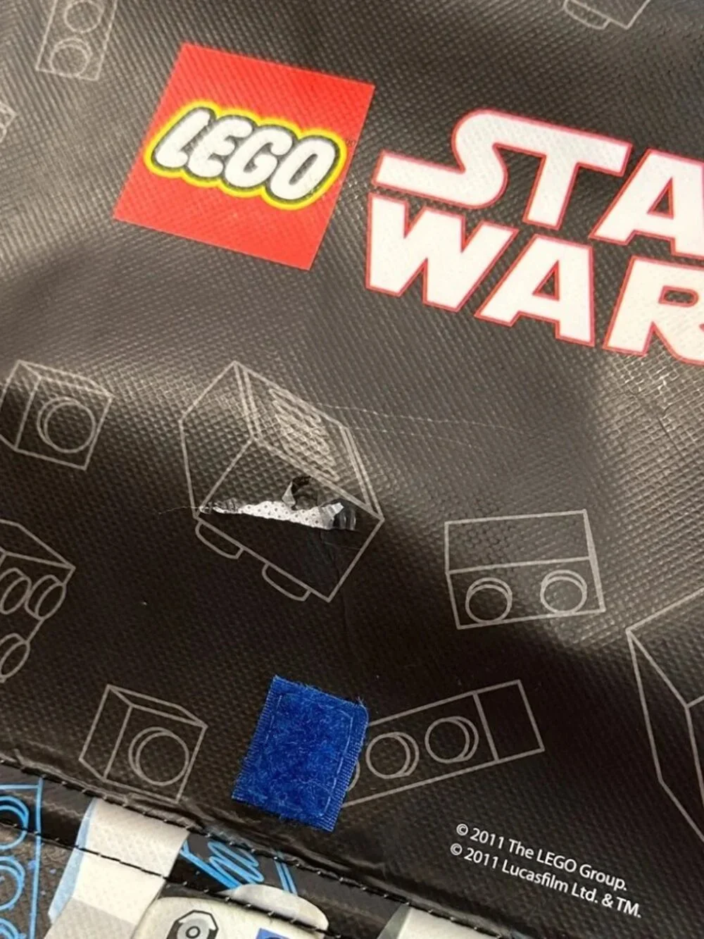 LEGO Star Wars Millennium Falcon ZipBin Storage Box Playmat Retired
